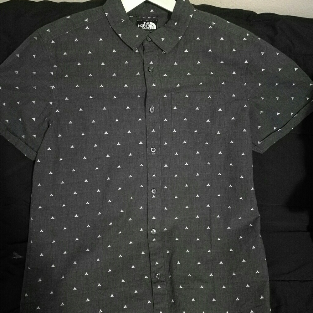 North Face Button Up